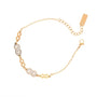 Bracciale in acciaio inossidabile con zirconi - Bracciale Yara