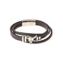 Bracciale in acciaio inossidabile - Bracciale Uomo Iron bull