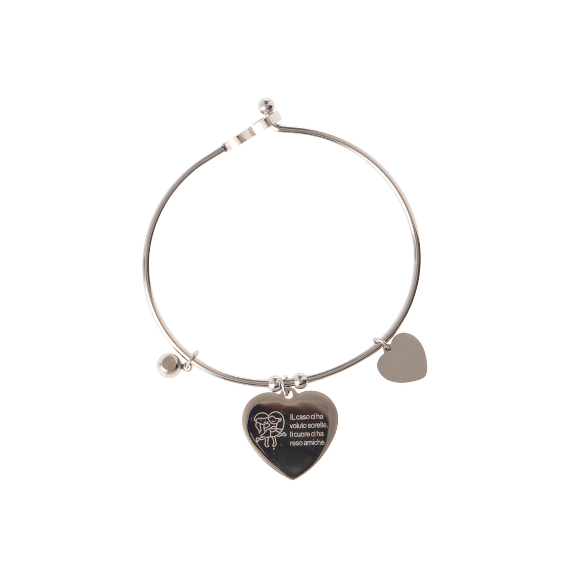 Bracciale con cuore - Bracciale Love Note Two