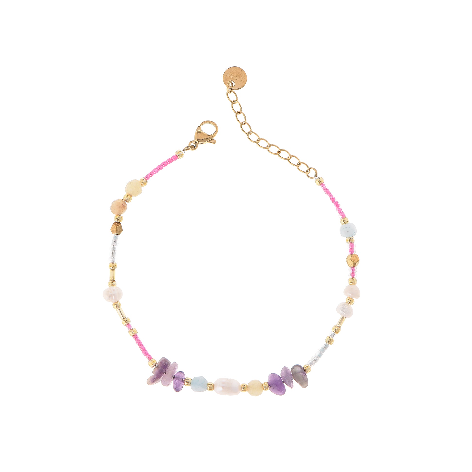 Bracciale dorato - Bracciale River