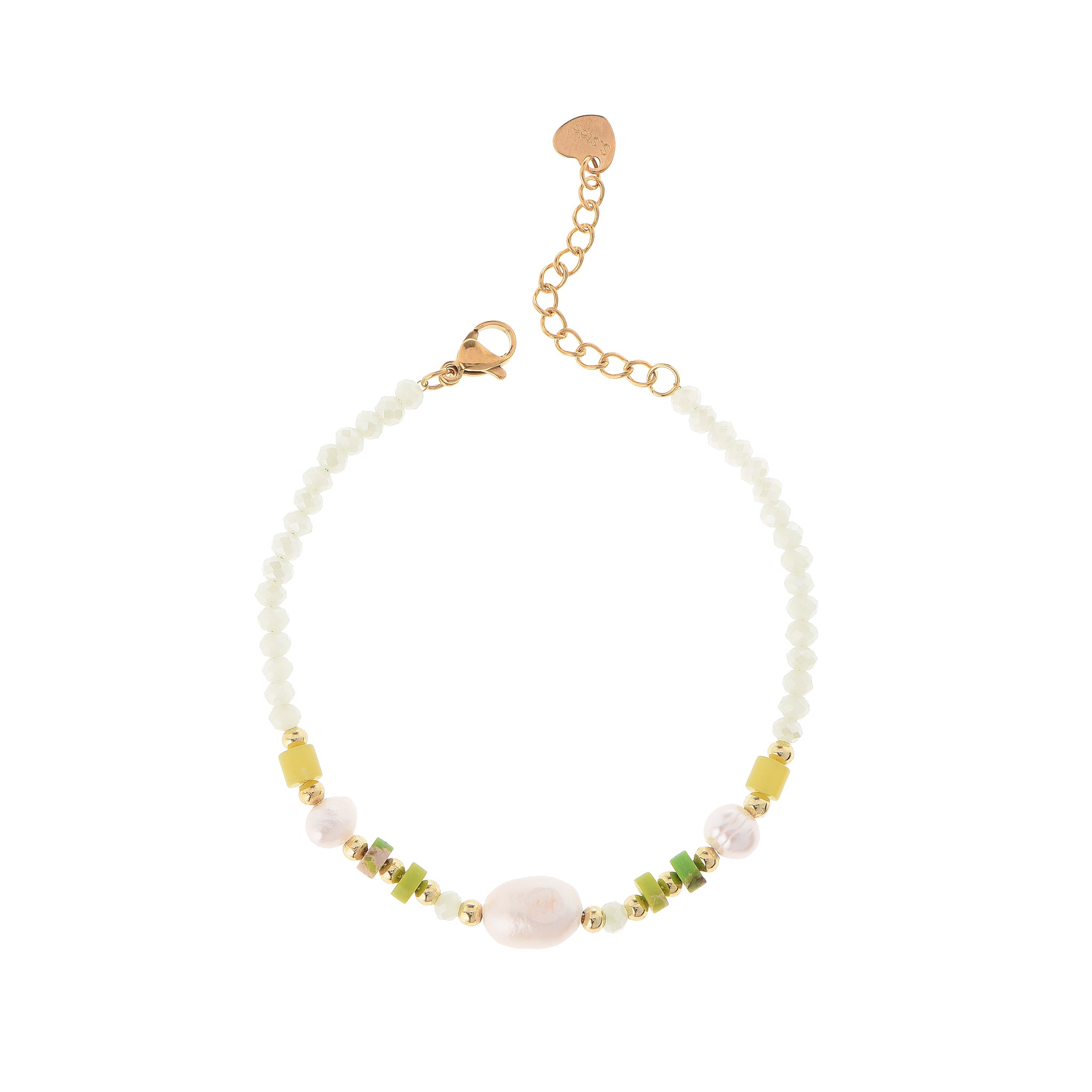 Bracciale dorato - Bracciale Green Harmony