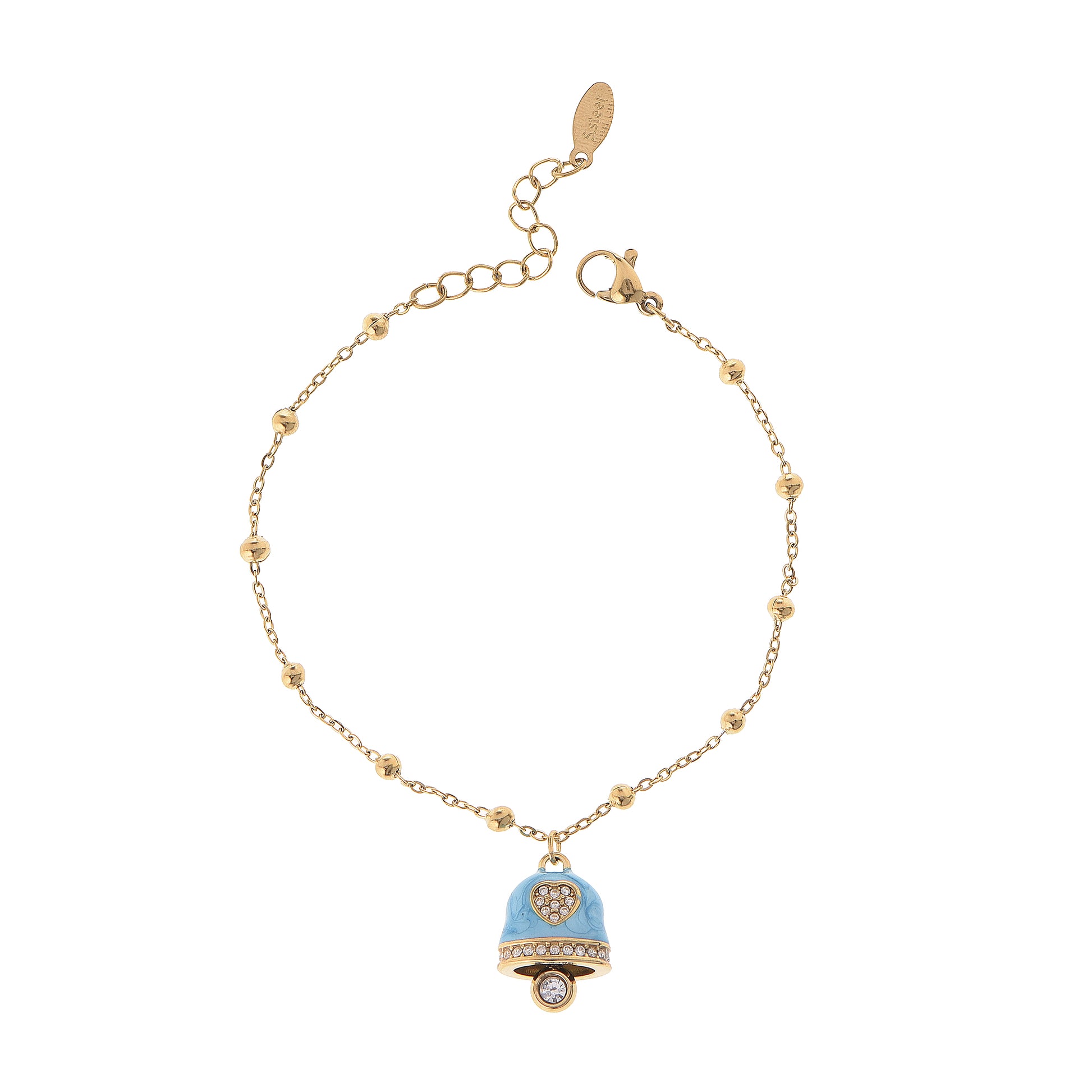 Bracciale dorato - Bracciale Celestial Gold & Turquoise