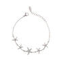 Bracciale dorato con zirconi - Bracciale Starfish