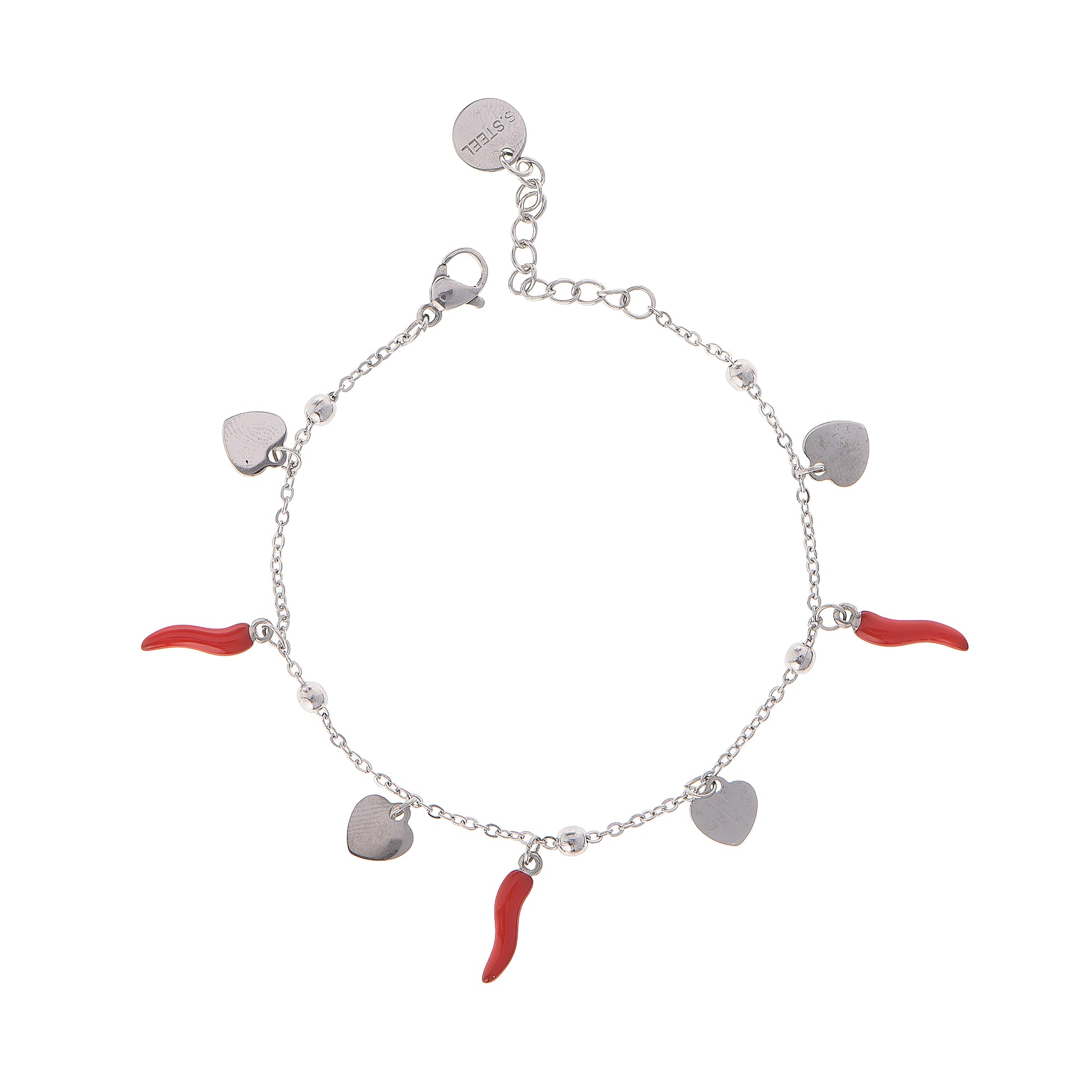 Bracciale con cuore dorato - Bracciale Protect