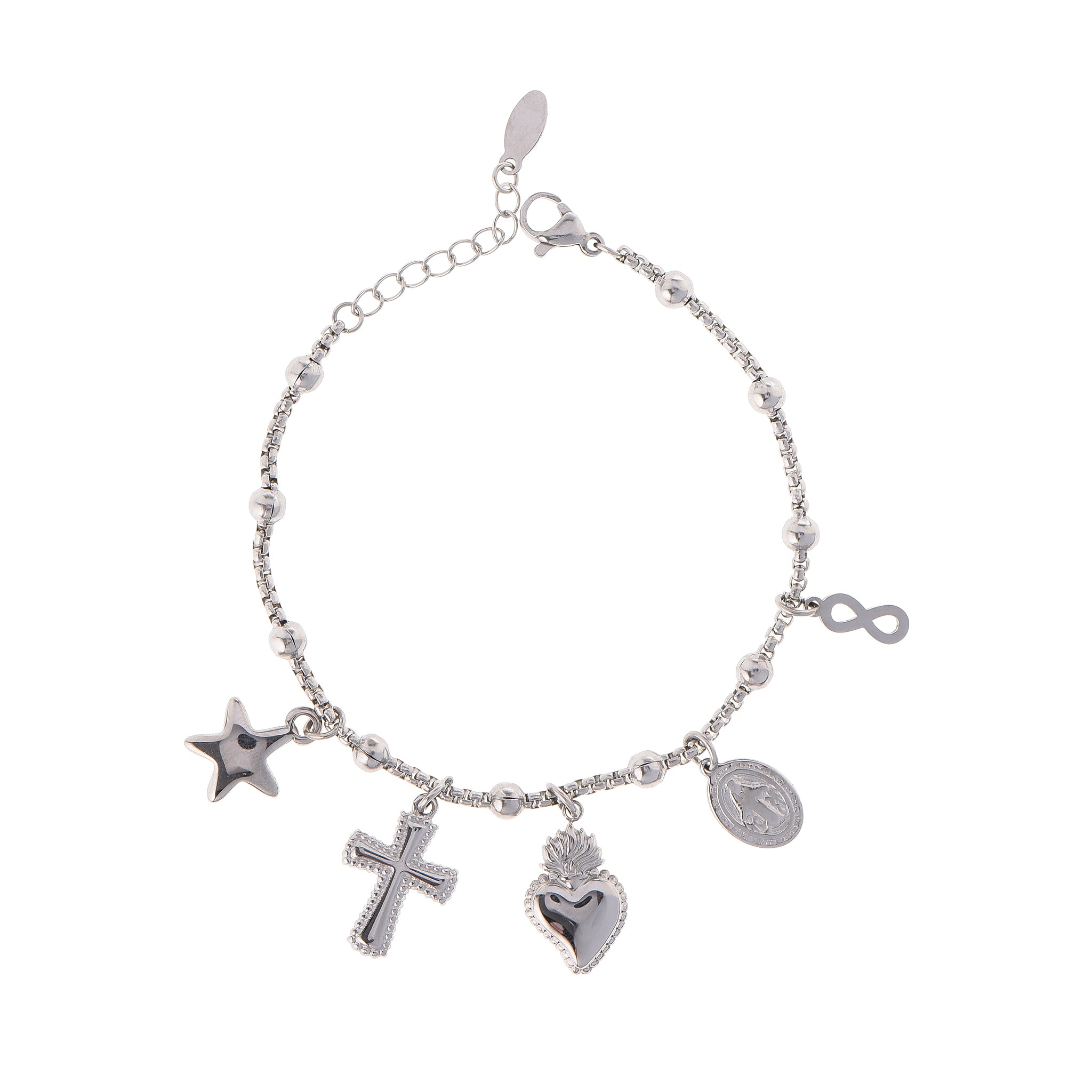 Bracciale - Bracciale Icon of Faith Silver