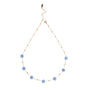 Collana dorato - Collana Ultralight Flower Blu