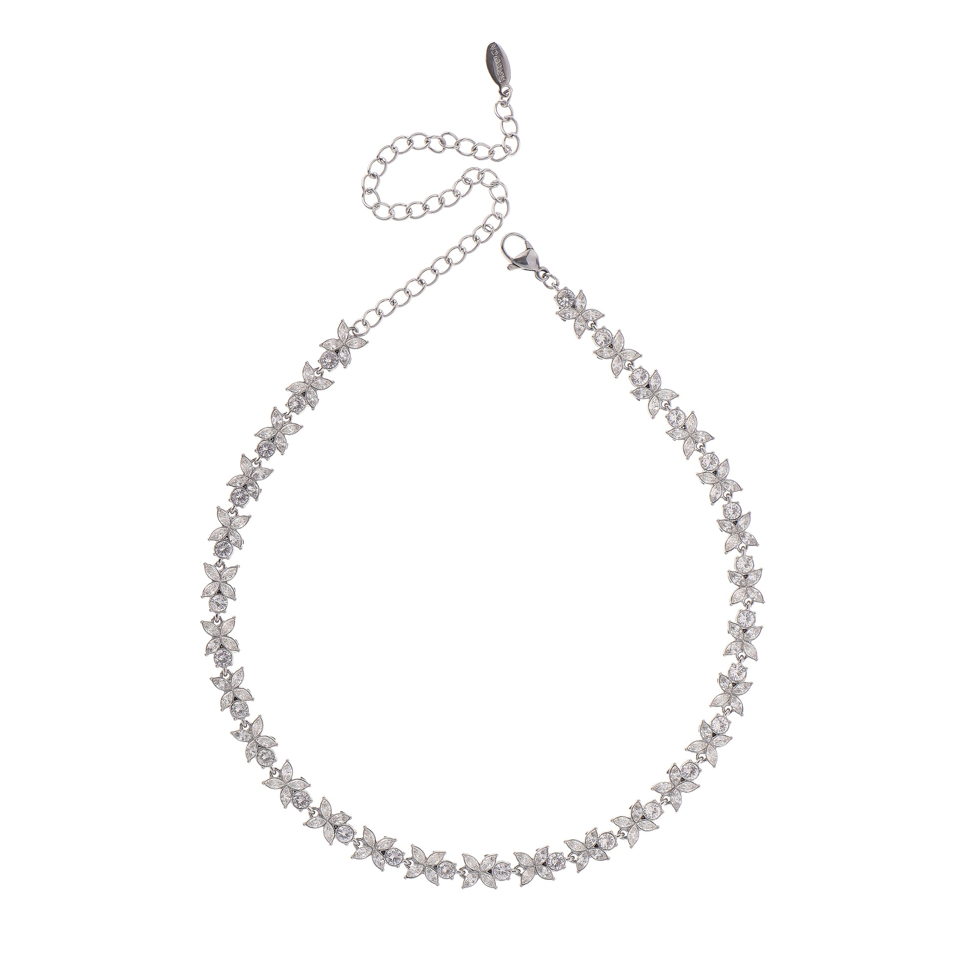 Collana - Collana Silver Petal Bloom