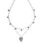Collana con cuore - Collana Silver Hearts