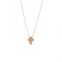 Collana con croce dorato - Collana Small Gold Cross Icon