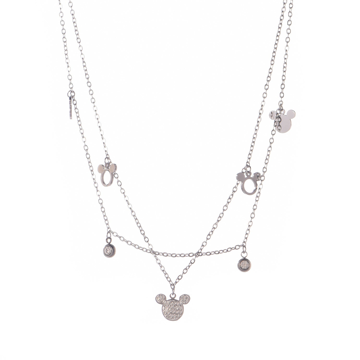 Collana pendenti - Collana Silver Layer