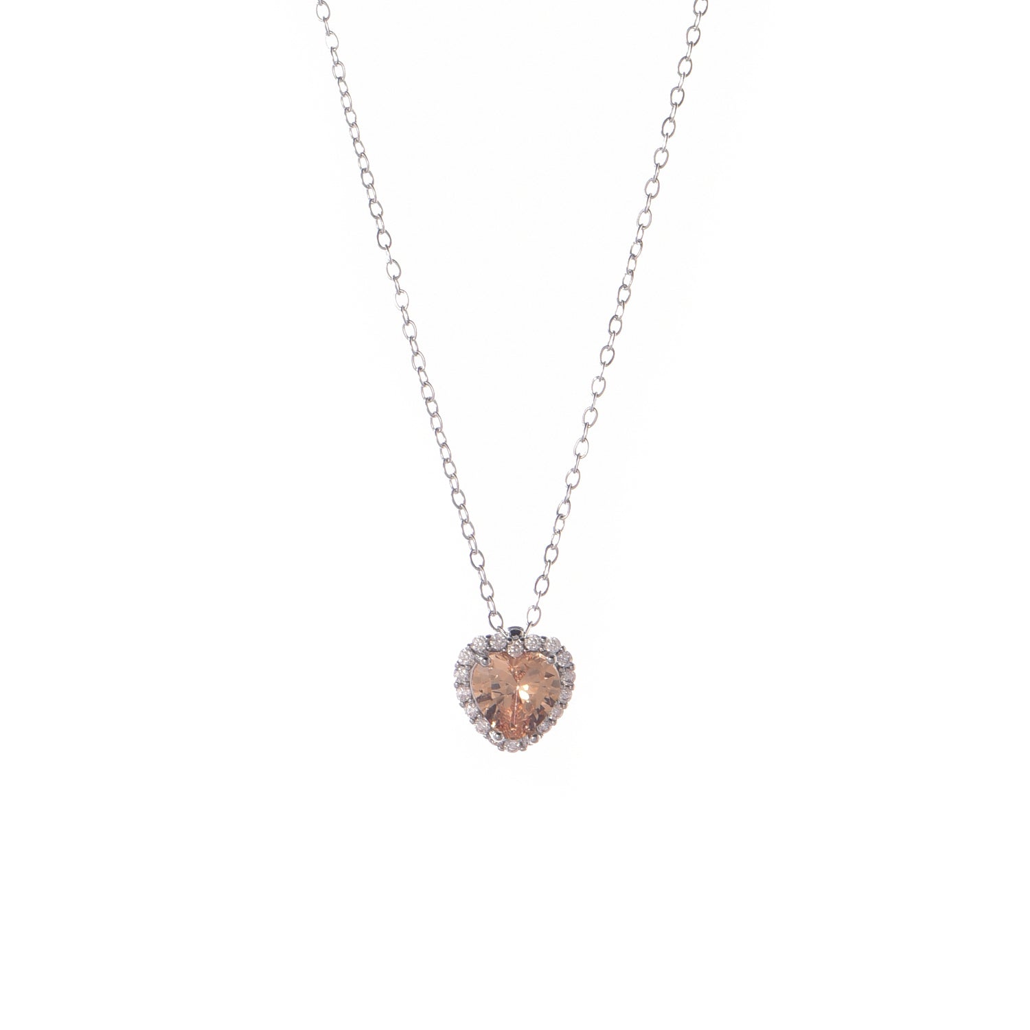 Collana pendenti con cuore - Collana Amber Heart
