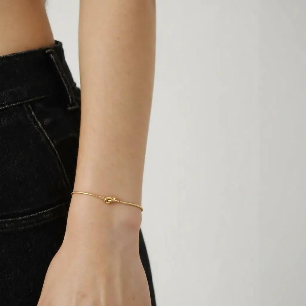 Bracciale dorato - Bracciale Eternal Gold