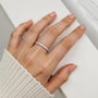 Anello in argento 925 - Anello Veretta White
