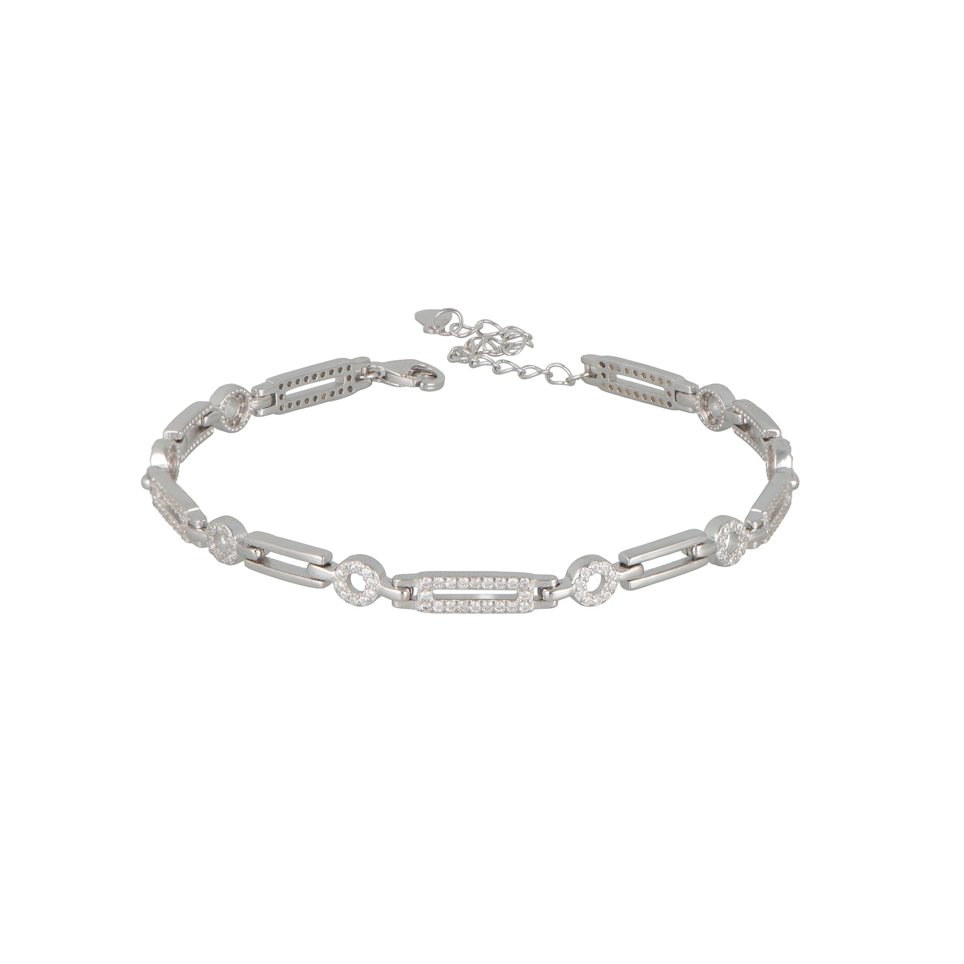 Bracciale in argento 925 - Bracciale Little Crystal
