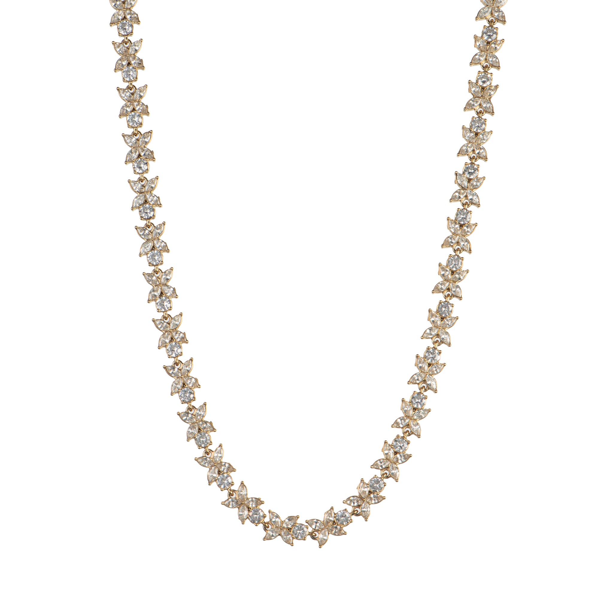 Collana dorato - Collana Petals of Light