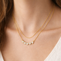 Collana dorato - Collana Love Line