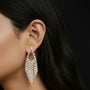 Orecchini in argento 925 - Orecchini Crystal Rain Gold