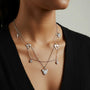 Collana pendenti - Collana Silver Layer