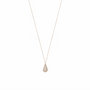 Collana dorato - Collana Drop of Light
