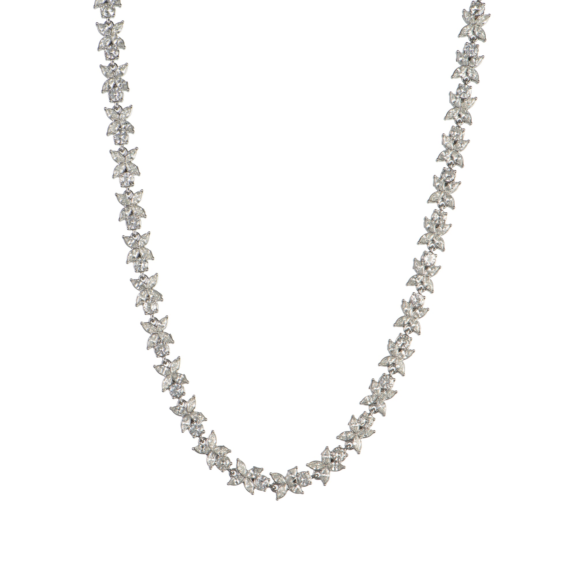 Collana - Collana Silver Petal Bloom