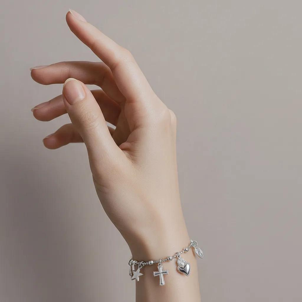 Bracciale - Bracciale Icon of Faith Silver