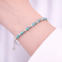 Bracciale in acciaio inossidabile - Bracciale Maren Turchese