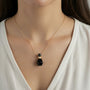 Collana pendenti in argento 925 - Collana Argento Parfume Black
