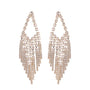 Orecchini in argento 925 - Orecchini Crystal Rain Gold