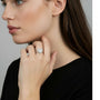 Anello con cuore in argento 925 - Anello Radiant Love