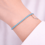 Bracciale in acciaio inossidabile - Bracciale Ayana Acquamarine