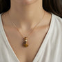 Collana pendenti in argento 925 - Collana Argento Parfume Bronze