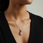 Collana pendenti - Collana Argento Parfume Pink
