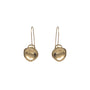 Orecchini pendenti dorato - Orecchini Liquid Gold Drops
