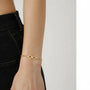 Bracciale dorato - Bracciale Gold Infinity