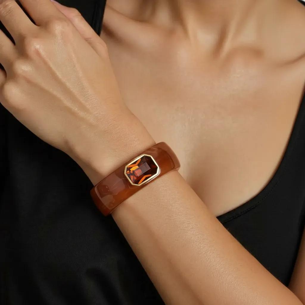 Bracciale dorato - Bracciale Totem