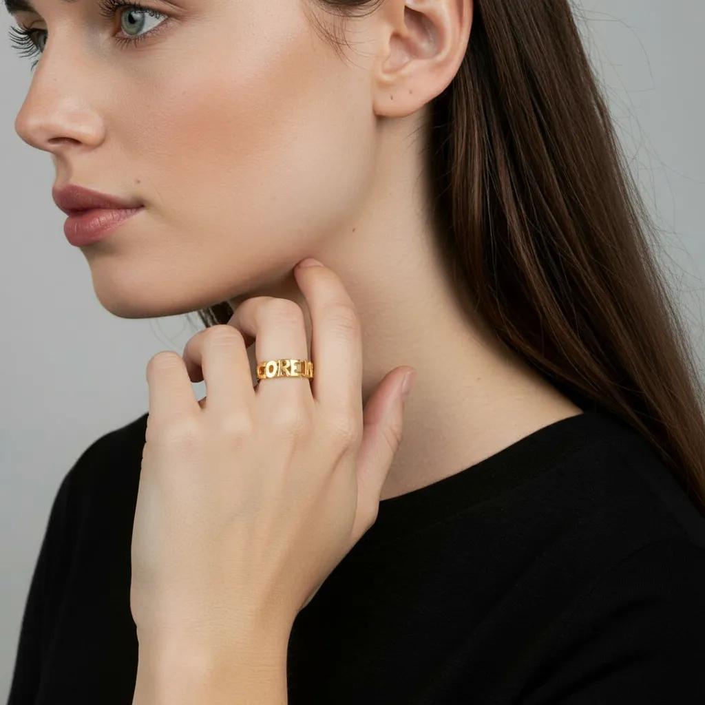 Anello in argento 925 - Anello Voci ‘e Napule - Core Ngrato