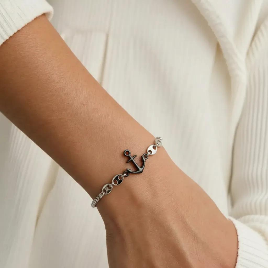 Bracciale con croce - Bracciale Modern Cross