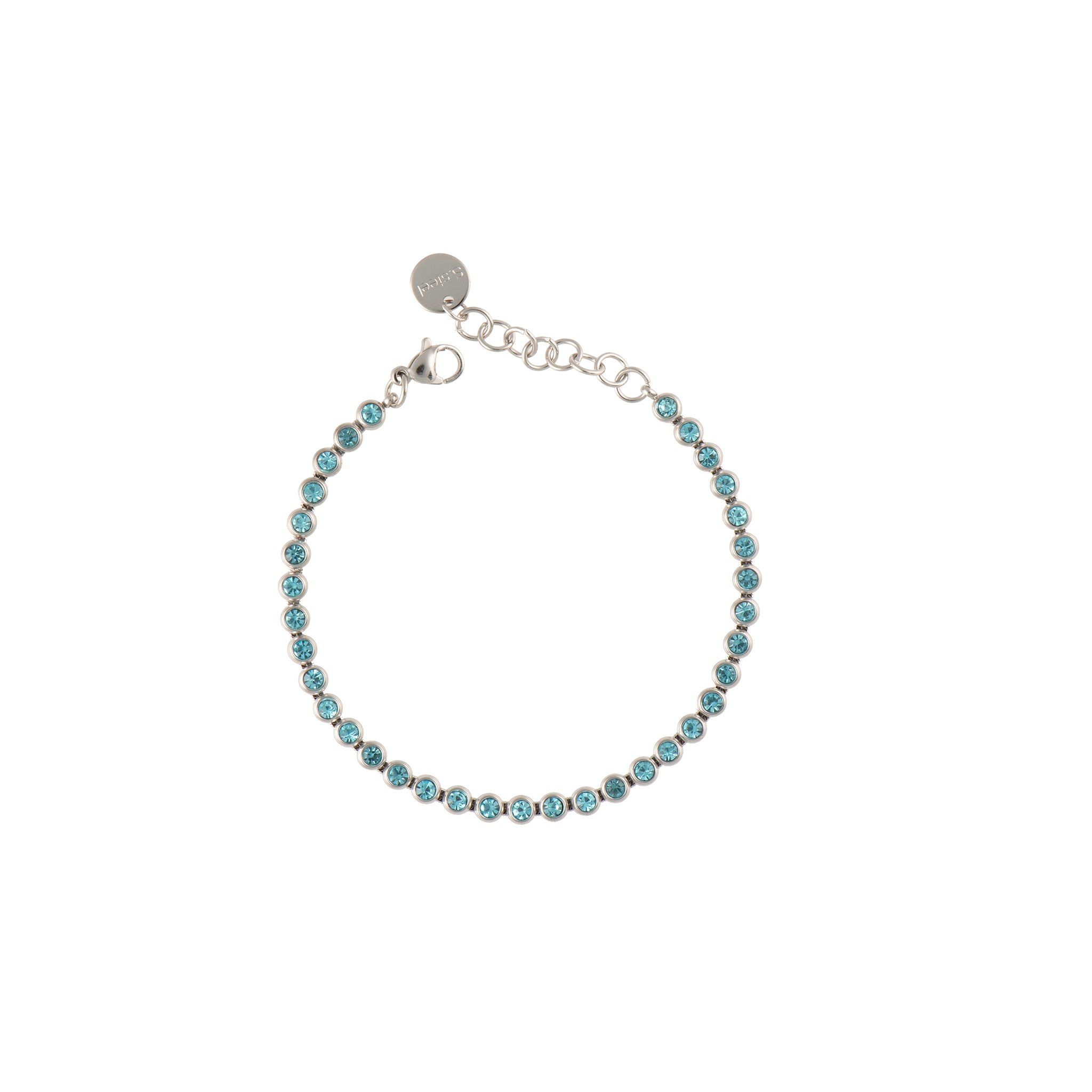 Bracciale Crystal Circle Silver