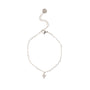 Cavigliera con cuore con charm con zirconi - Cavigliera Selah