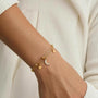 Bracciale dorato - Bracciale Moon Star