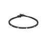 Gioiello in argento 925 con zirconi - Tennis Black and White