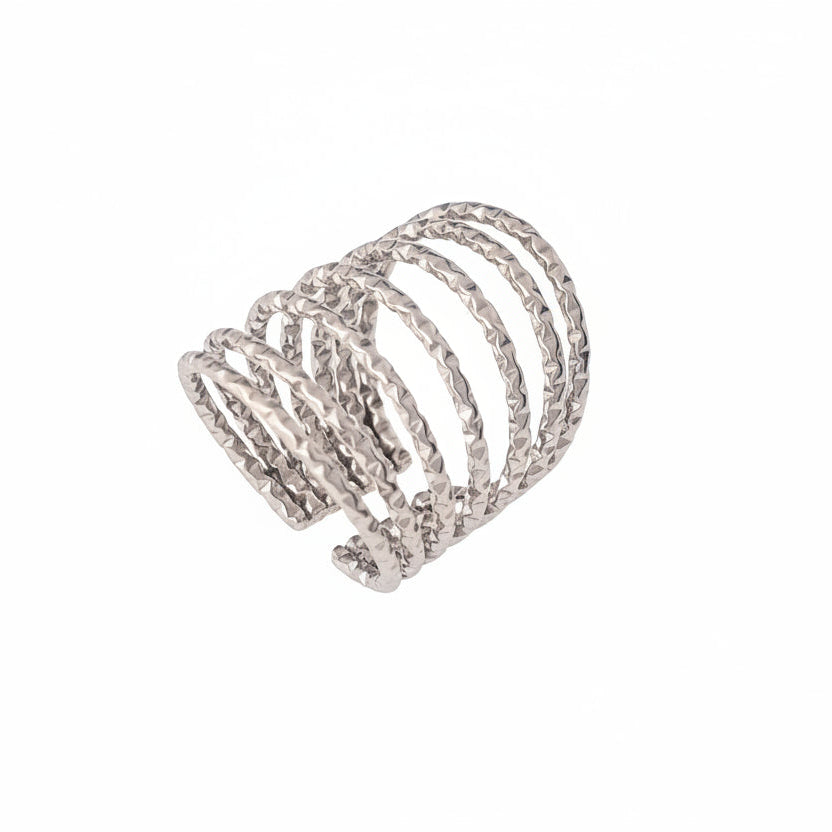 Anello - Anello Multi-Fascia - Argento
