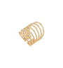 Anello - Anello Multi-Fascia - Oro - Foto 2