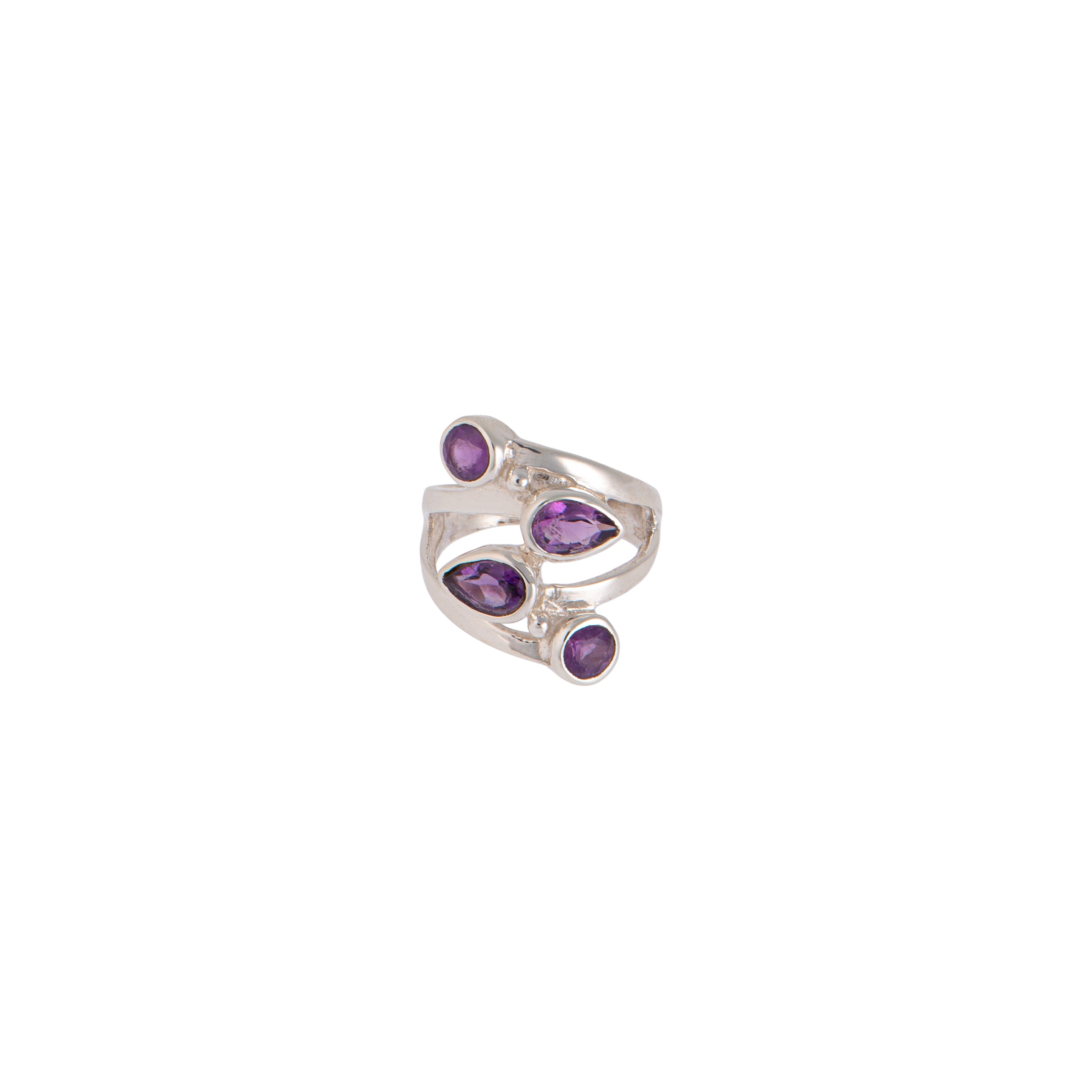 Anello - Anello Zenia Four Lavender Gems - FOTO 2