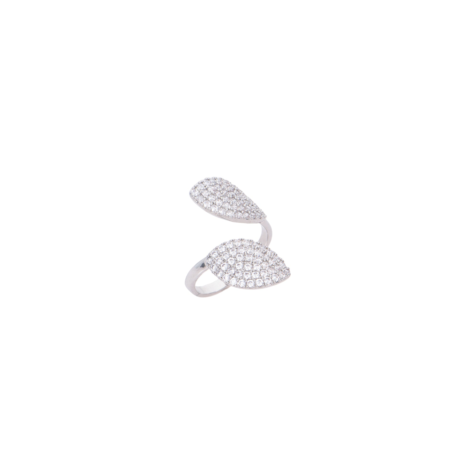 Anello ARGENTATO - Anello Anello Leaf Glow