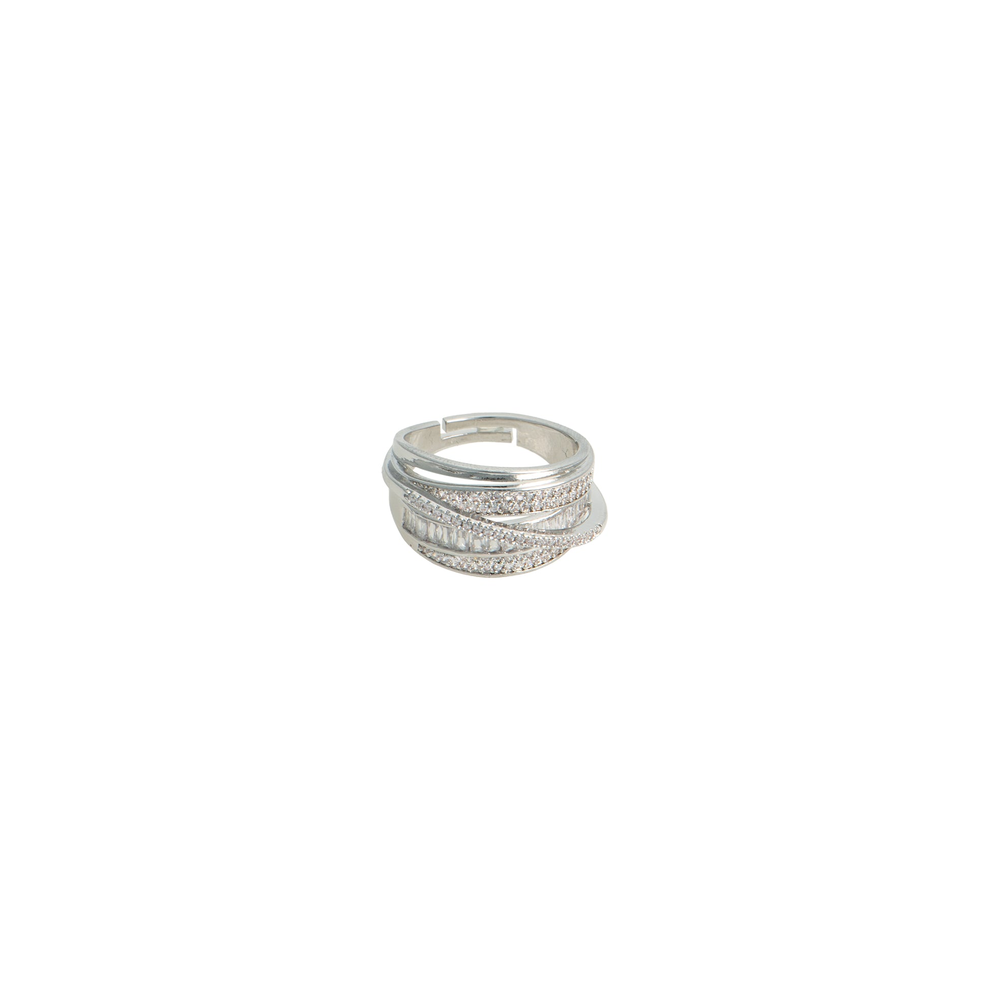 Anello ARGENTATO - Anello Starry Weave - FOTO 3