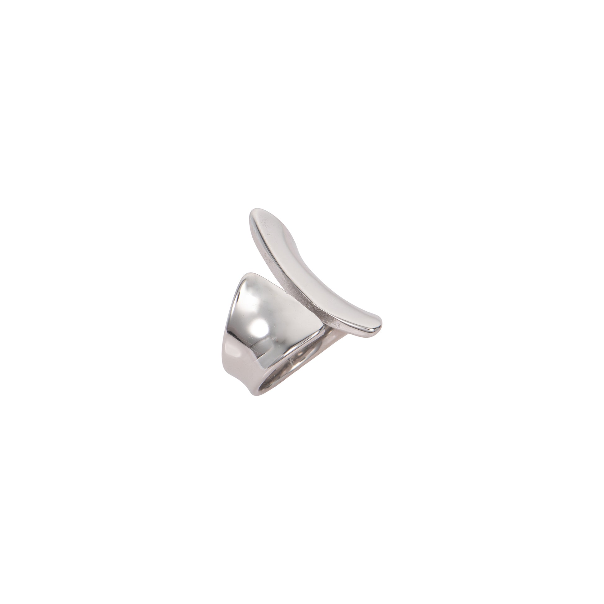 Anello  Argentato - Anello Twisted Wave - FOTO 2