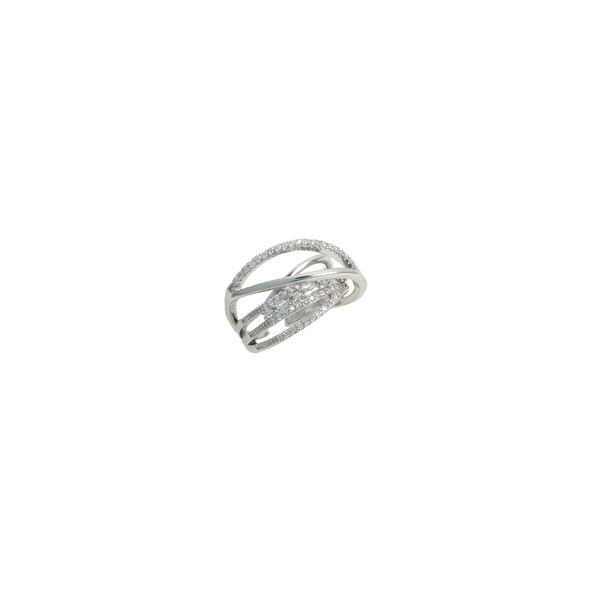 Anello argentato - Anello Nébula