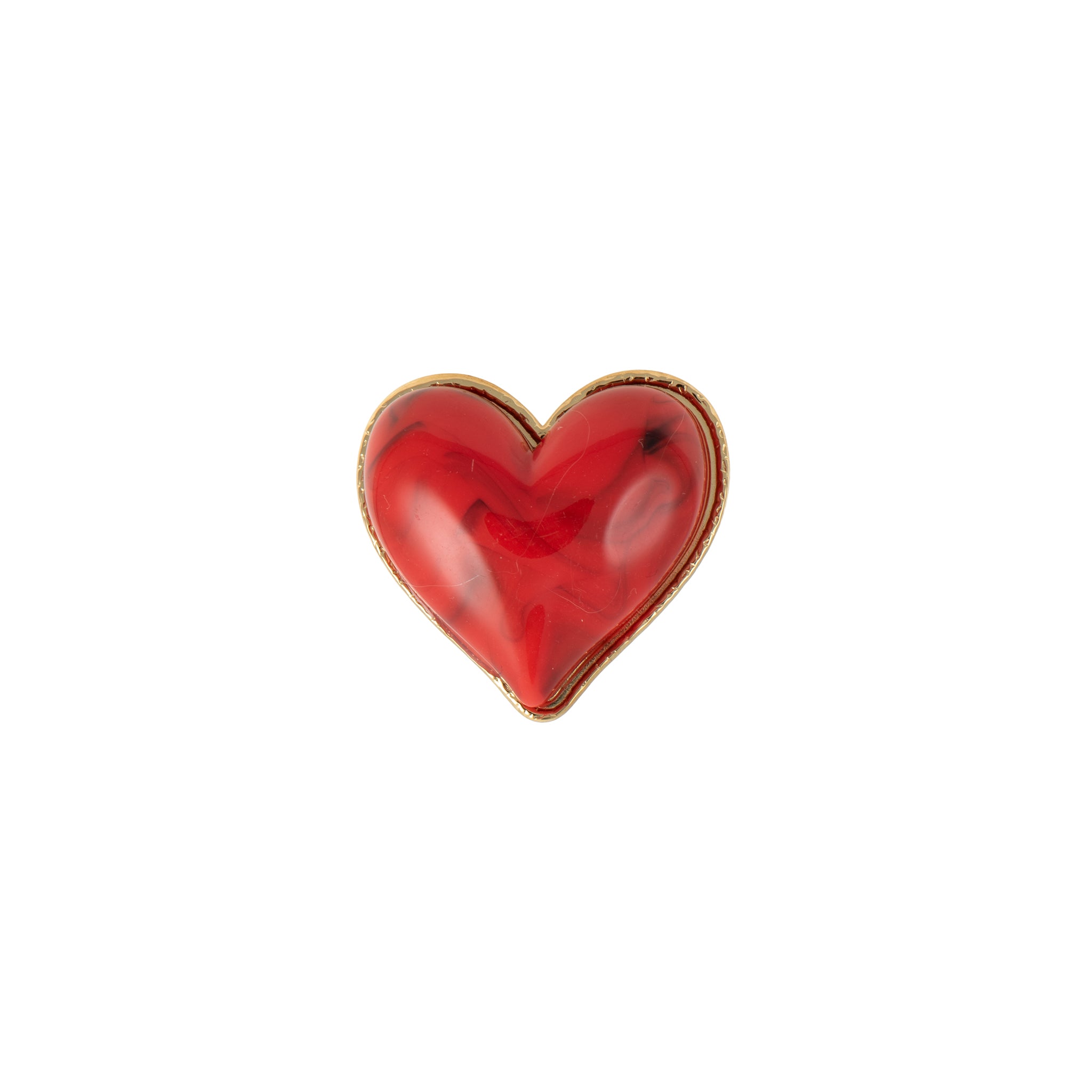 Anello con cuore dorato - Anello Cuore - FOTO 2