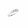 Anello con zirconi - Anello Silver Trilogy